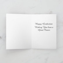 Cute Message Congratulation Graduation Floral