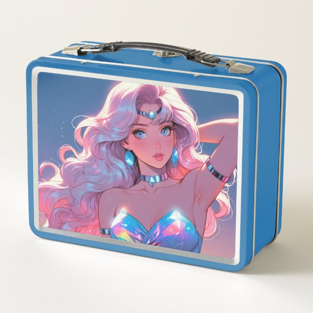 Cute Metal Lunchbox (Back)