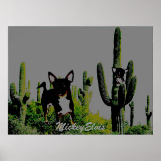 Cute MickeyElvis Poster