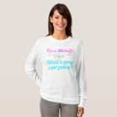 Cute Midwife Superhero T-Shirt (Front Full)