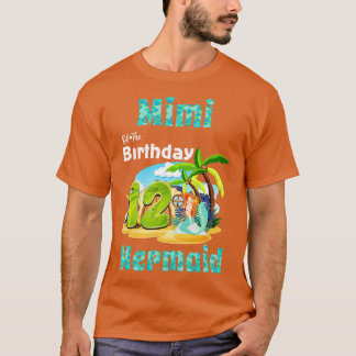 Cute Mimi Of The 12th Birthday T-Shirt