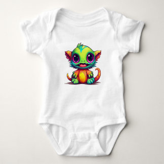 Cute Mini Monster Animo Gaga Baby Bodysuit