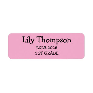 Cute Minimalist Back to School