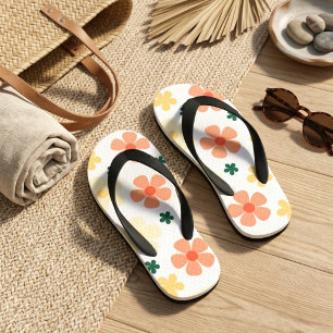 Cute minimalist botanical vibes  kid's jandals