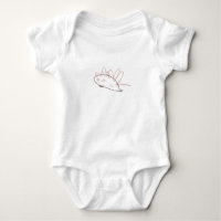 Cute Minimalist Hedgehog Scribble Doodle for Kids