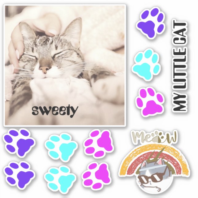 Cute Minimalist Kitty (Front)