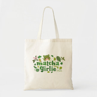 Cute Minimalist Matcha Tote Bag | Cute Canvas Bag