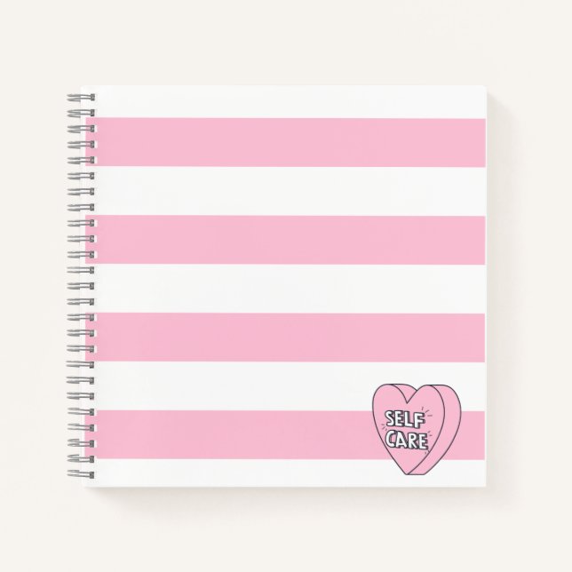 Cute Minimalist Self Care Journal (Front)