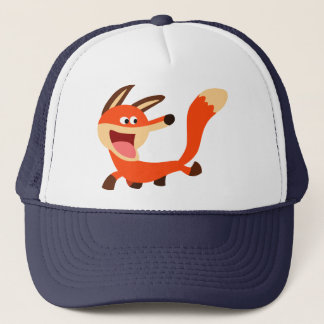 Cute Mischievous Cartoon Fox Hat