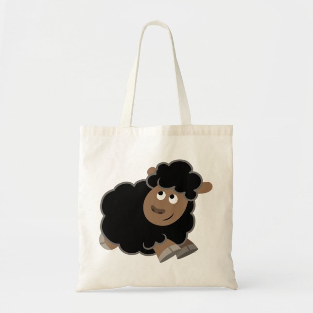 Cute Mischievous Cartoon Sheep Bag (Front)