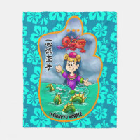 Cute Mitzu Gami (Isshinryu) blanket
