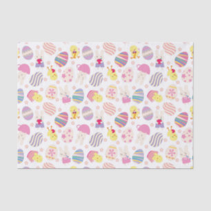 Cute mixed Easter pattern party tissue Paper