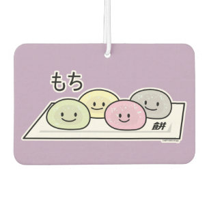Cute Mochi ice cream rice cake Japanese green tea Car Air Freshener