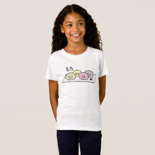 Cute Mochi ice cream rice cake Japanese green tea T-Shirt