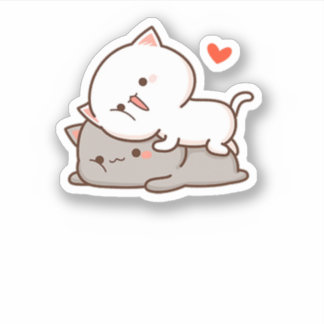 Cute Mochi Peach Cat