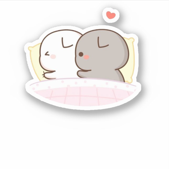 Cute Mochi Peach Cat (Front)