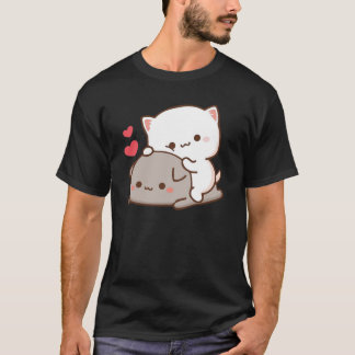 Cute Mochi Peach Cat T-Shirt