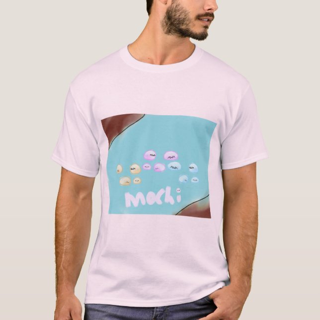 Cute Mochi T-Shirt (Front)