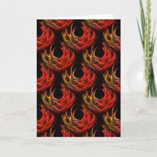 Cute Modern Boho Elegant Abstract Art Pattern #503 Card