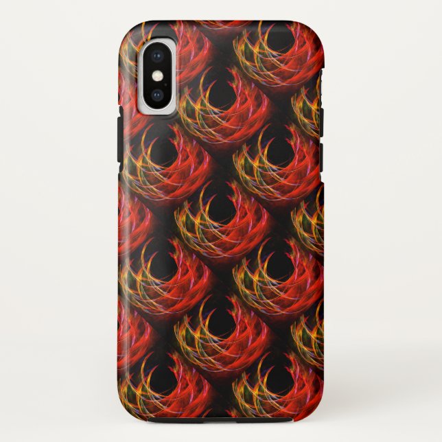 Cute Modern Boho Elegant Abstract Art Pattern #503 Case-Mate iPhone Case (Back)