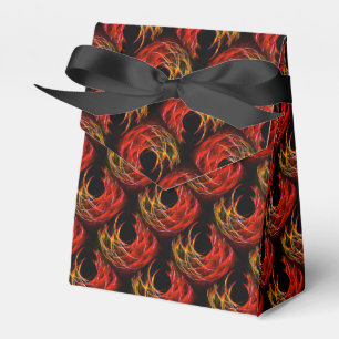 Cute Modern Boho Elegant Abstract Art Pattern #503 Favour Box