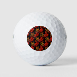 Cute Modern Boho Elegant Abstract Art Pattern #503 Golf Balls