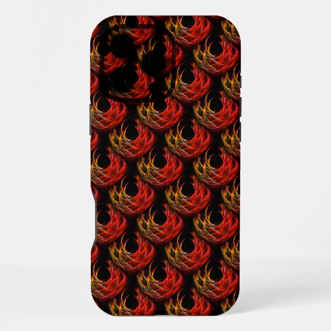 Cute Modern Boho Elegant Abstract Art Pattern #503 iPhone Case (Back)