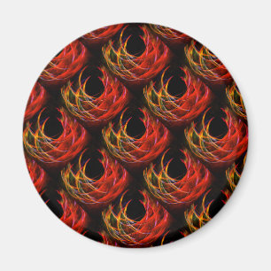 Cute Modern Boho Elegant Abstract Art Pattern #503 Magnet