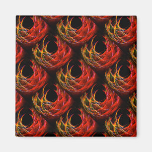 Cute Modern Boho Elegant Abstract Art Pattern #503 Magnet