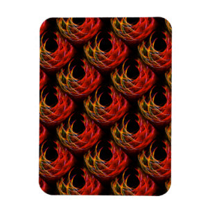 Cute Modern Boho Elegant Abstract Art Pattern #503 Magnet