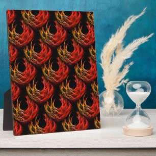 Cute Modern Boho Elegant Abstract Art Pattern #503 Plaque
