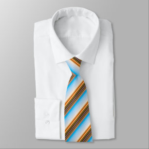 Cute modern colorful stripes tie