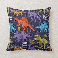Cute Modern Colourful Fun Dinosaur Kids Pattern