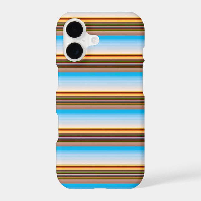 Cute modern colourful stripes  (Back)