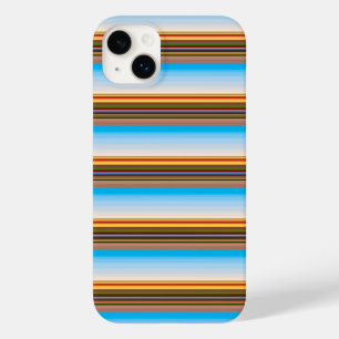 Cute modern colourful stripes  Case-Mate iPhone 14 plus case