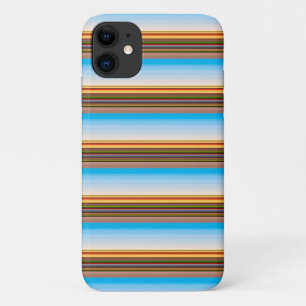Cute modern colourful stripes Case-Mate iPhone case