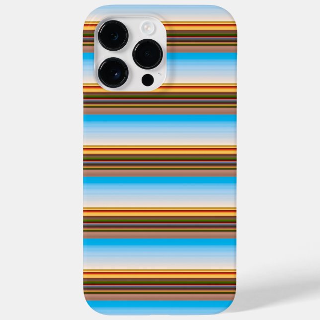 Cute modern colourful stripes  Case-Mate iPhone case (Back)