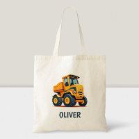Cute Modern Construction Truck Personalised