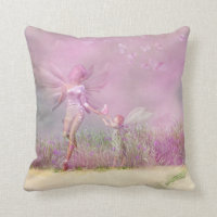 Cute Modern Girly Pink Butterfly Fairies