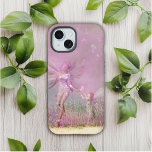 Cute Modern Girly Pink Butterfly Fairies iPhone 15 Case<br><div class="desc">Cute Modern Girly Pink Butterfly Fairies iPhone 15 Cases. This modern design features a trendy pink fairy handing a younger fairy a butterfly in a meadow of flowers. Perfect for girls for birthday,  Christmas,  holidays and more. Created by Evco Studio www.zazzle.com/store/evcostudio</div>