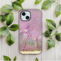 Cute Modern Girly Pink Butterfly Fairies