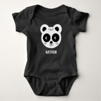 Cute Modern Panda Face Personalised