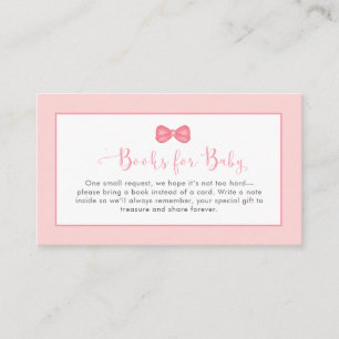 Cute Modern Pink Tutu Ballerina Ballet Girl  Enclosure Card