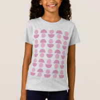 Cute Modern Scandinavian Art Pattern in Pink