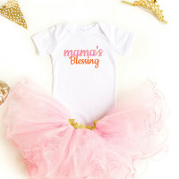 Cute Modern script Mama's blessing
