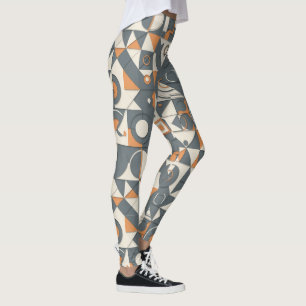 Cute Modern tiled pattern  Leggings