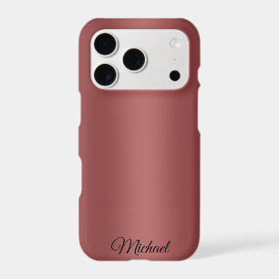 Cute Modern Watercolor gradient solid red colour