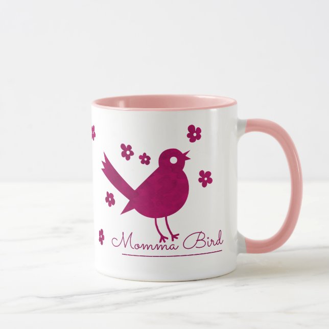 Cute Momma Bird Mug (Right)