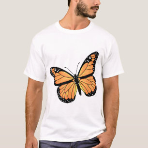 Cute Monarch Butterfly Art Men Women Garden Butter T-Shirt