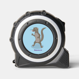 Cute mongoose cartoon illustration 1